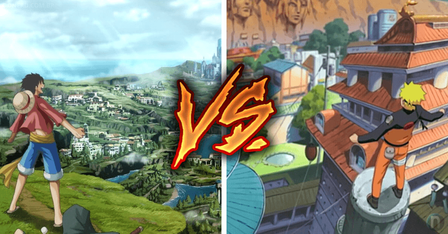Mundo de One Piece e Naruto