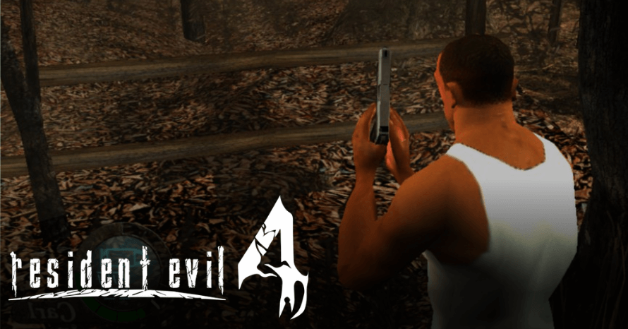 Mod do CJ de GTA San Andreas em Resident Evil