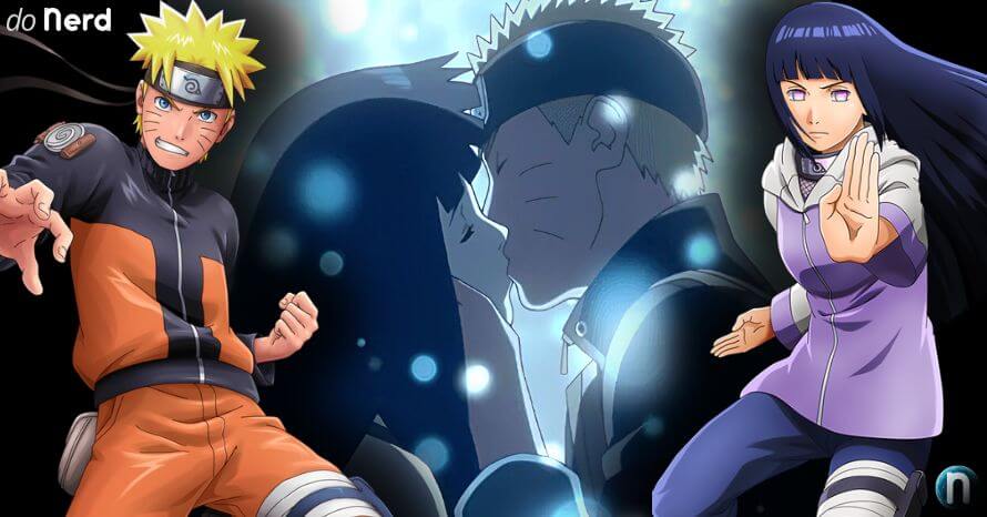 Casais de Anime Shonen - Naruto Uzumaki e Hinata Hyuga (Naruto)